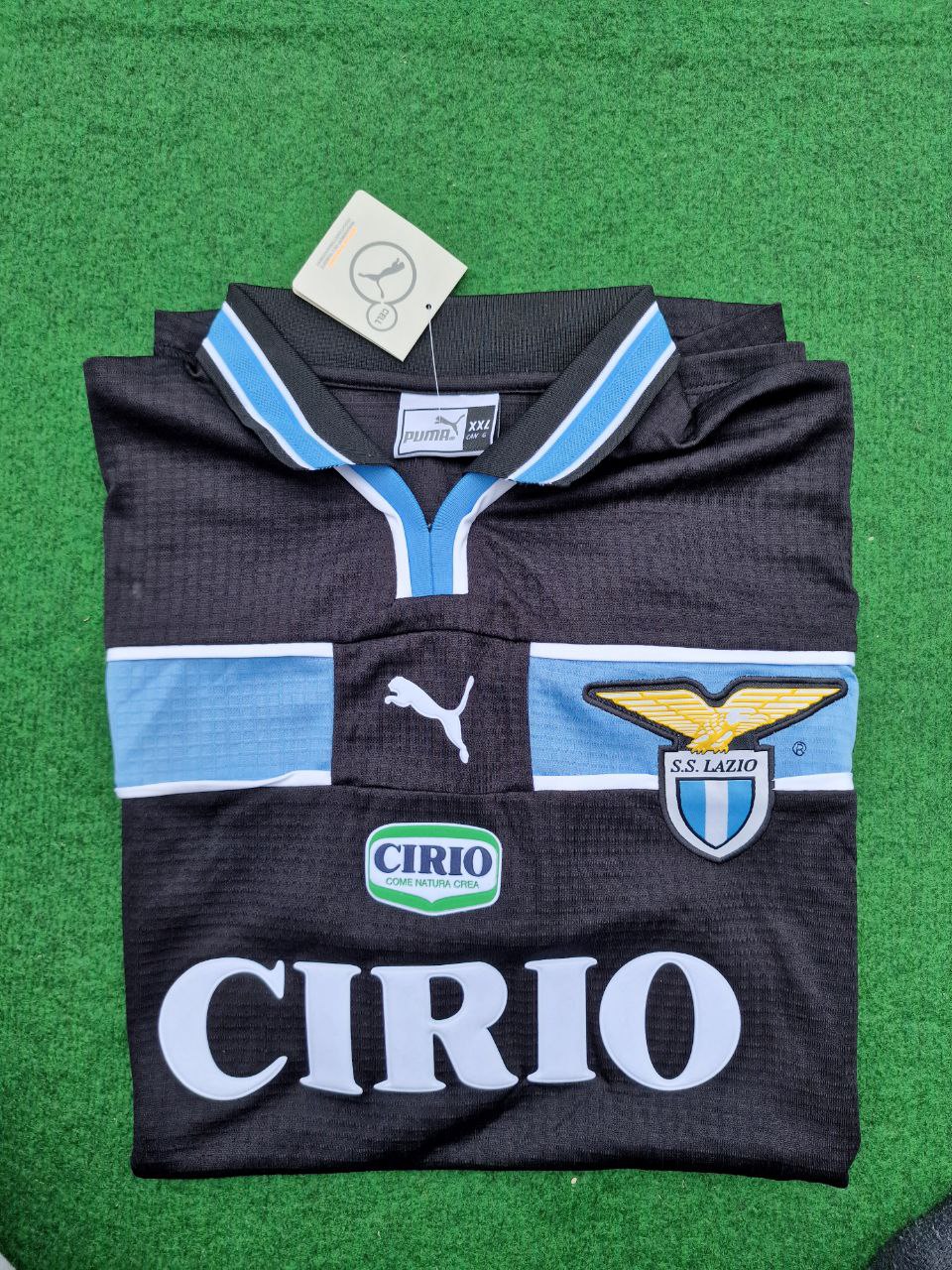 Lazio 2000 Black Retro Jersey