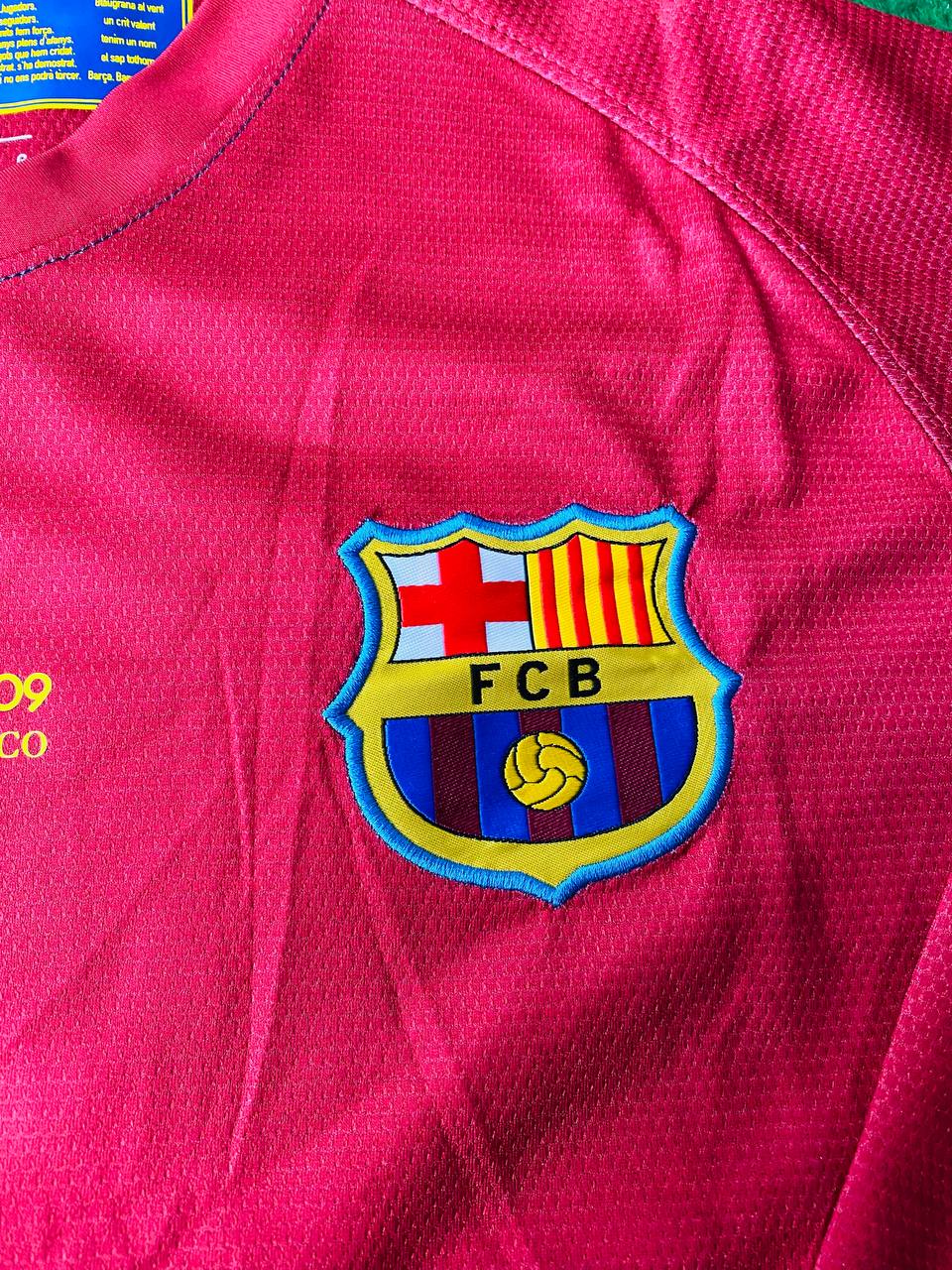 Samuel Eto'o Barcelona 2009 Champions League Final Retro Jersey