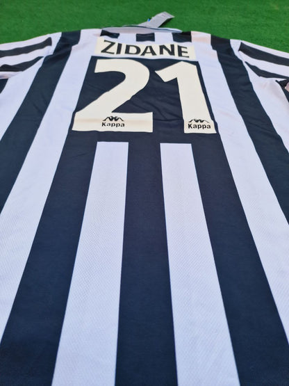 Zinedine Zidane Juventus 1996 1997 Retro Fußballtrikot