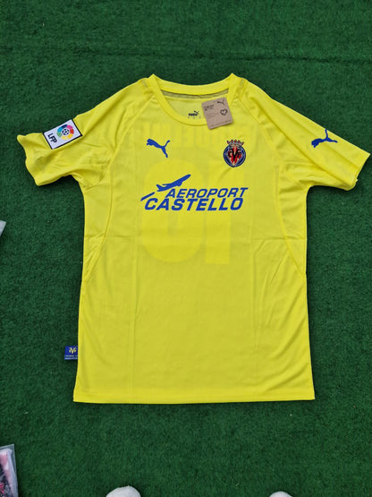 Juan Roman Riquelme Villarreal Retro-Fußballtrikot
