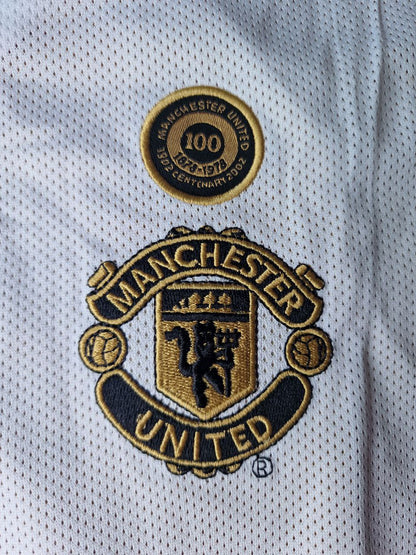 David Beckham Manchester United 01-02 Reversible Shirt Jersey Maillot Trikot Maglia Soccer Shirt