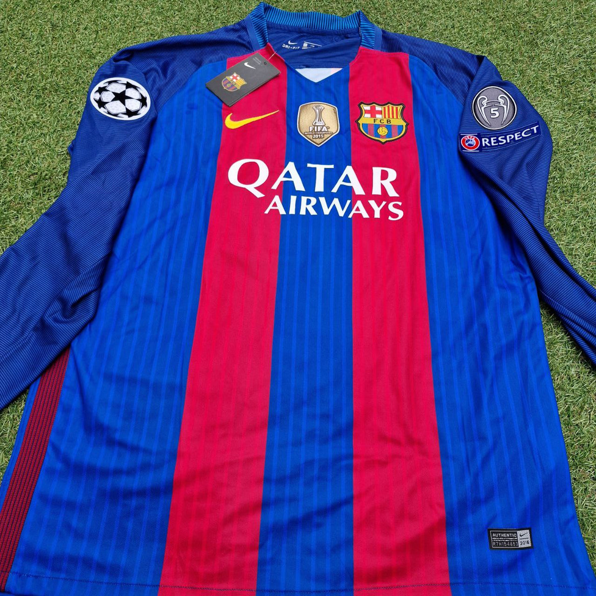 Ivan Rakitić Barcelona 2016 Home Football Jersey Kit