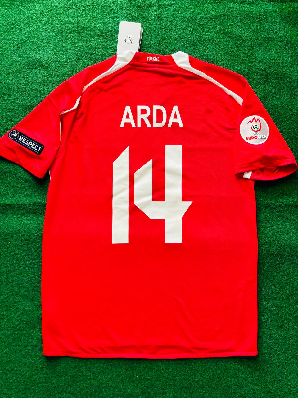 Arda Turan Türkei Legende Euro 2008 Türkei Retro Spezial Trikot Football Jersey