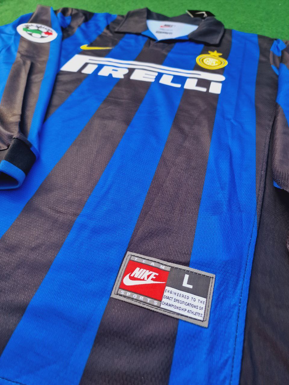 Samuel Eto'o - Inter Retro Trikot Jersey Maillot Maglia Soccer Shirt