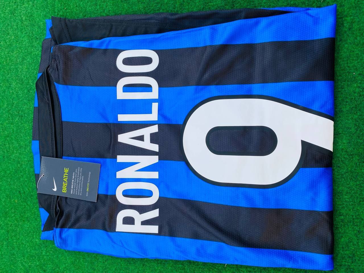 Ronaldo Nazario El Fenomeno R9 - Inter Retro Trikot