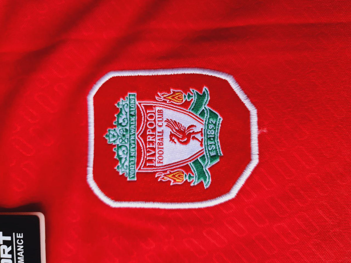 Djibril Cissé 9 – Liverpool 2005 Champions League Final Red Retro Jersey Trikot