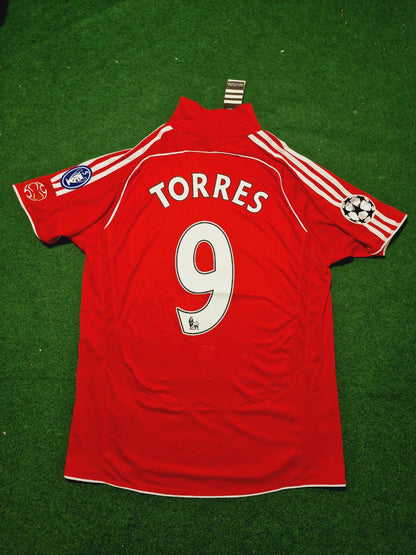Liverpool 2006 2008 Season Premier League Red Retro Jersey