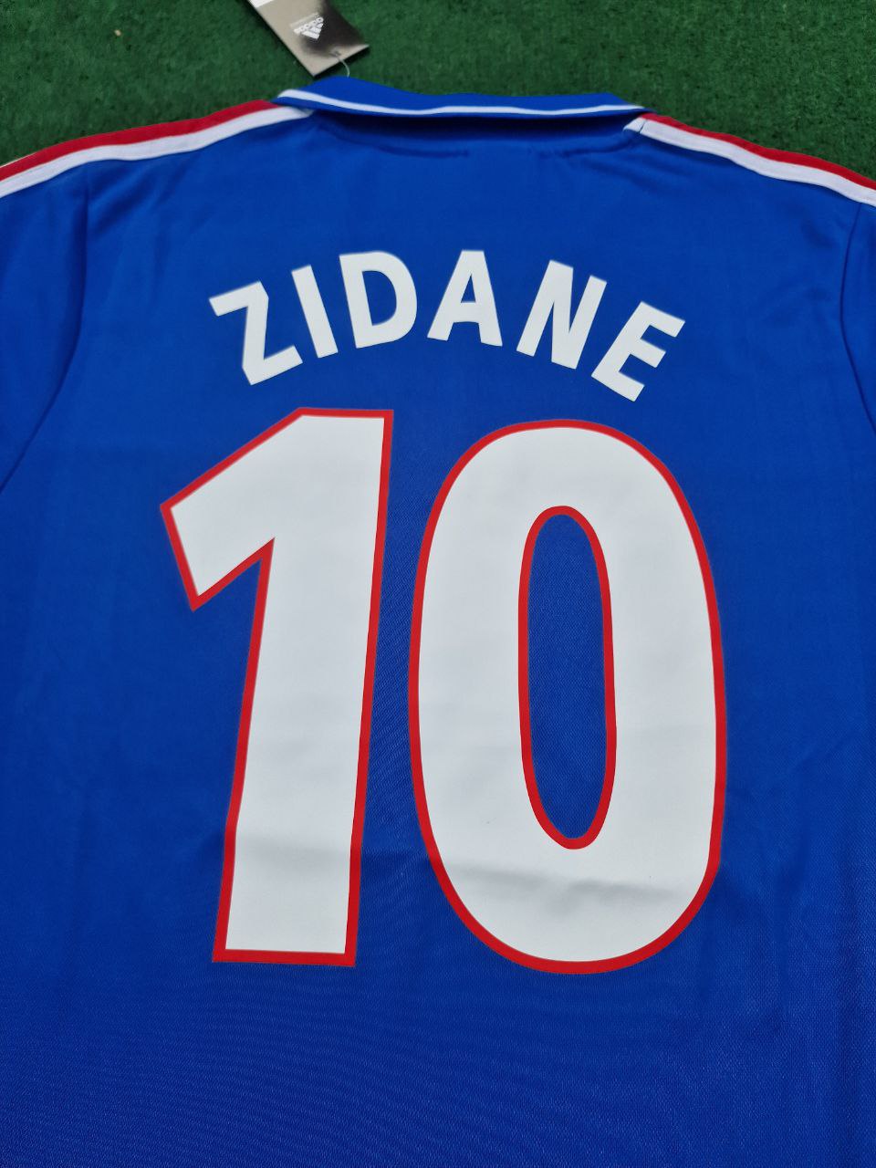 Zinedine Zidane France EURO 2000 2002 Retro Football Jersey