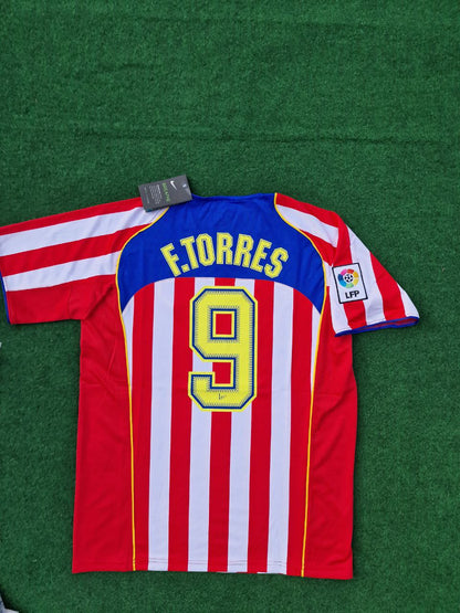 Fernando Torres Atletico Madrid 2004 2005 SpiderMan Retro Fußballtrikot