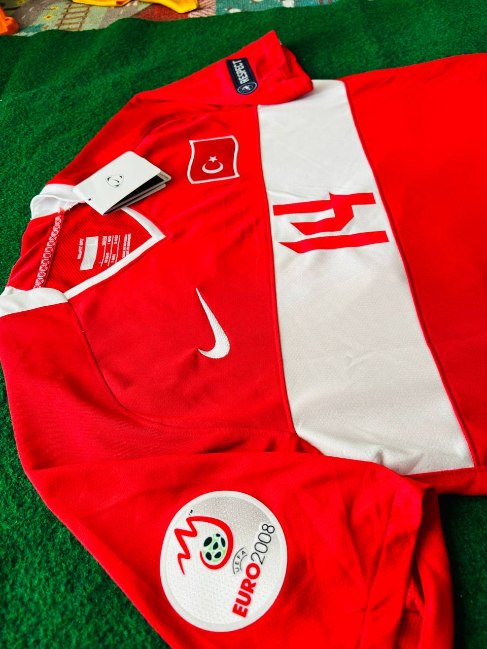 Arda Turan Türkei Legende Euro 2008 Türkei Retro Spezial Trikot Football Jersey