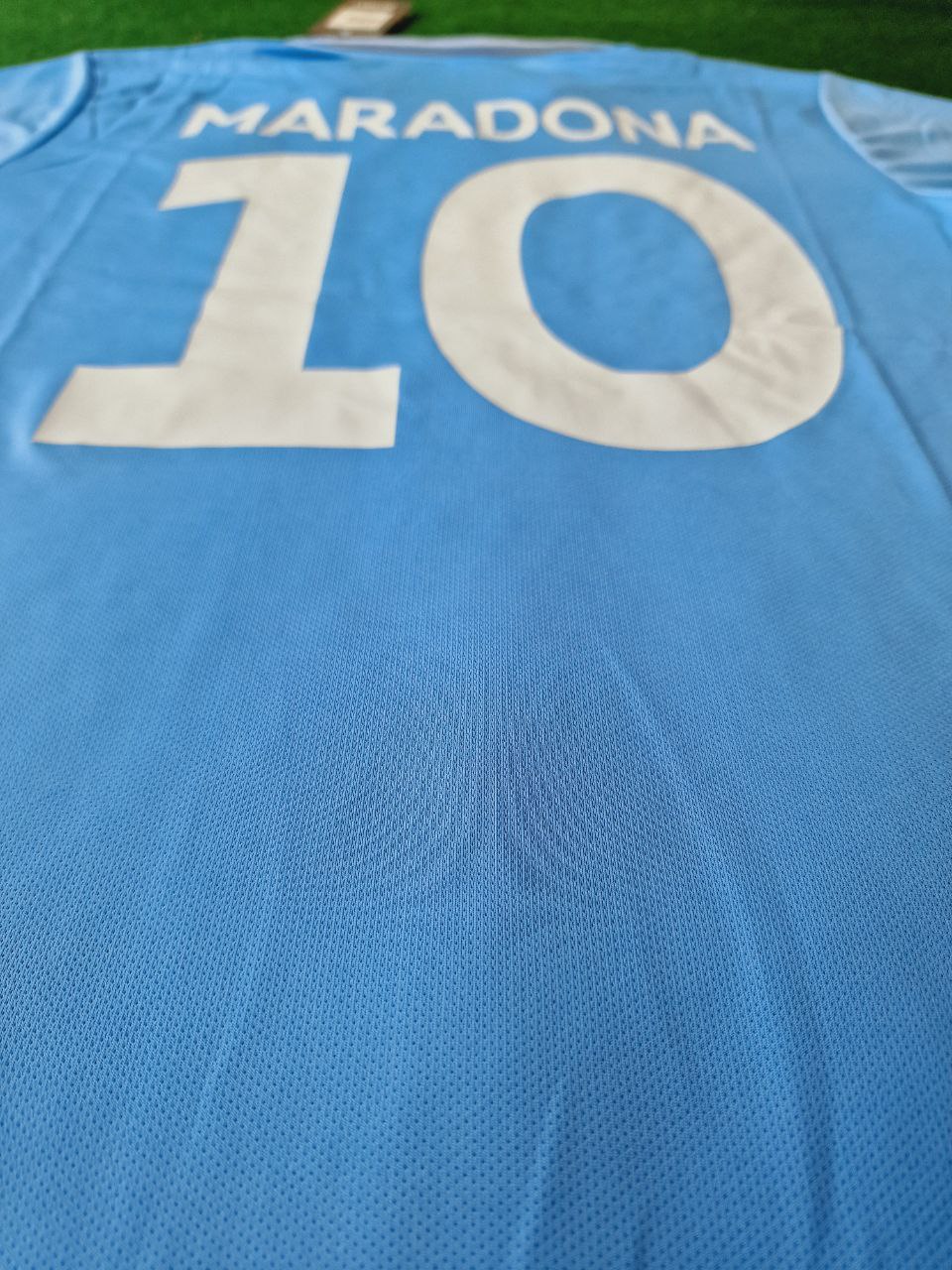 Diego Armando Maradona 10 – Neapel 1986 1987 Retro-Fußballtrikot Trikot Maillot Maglia