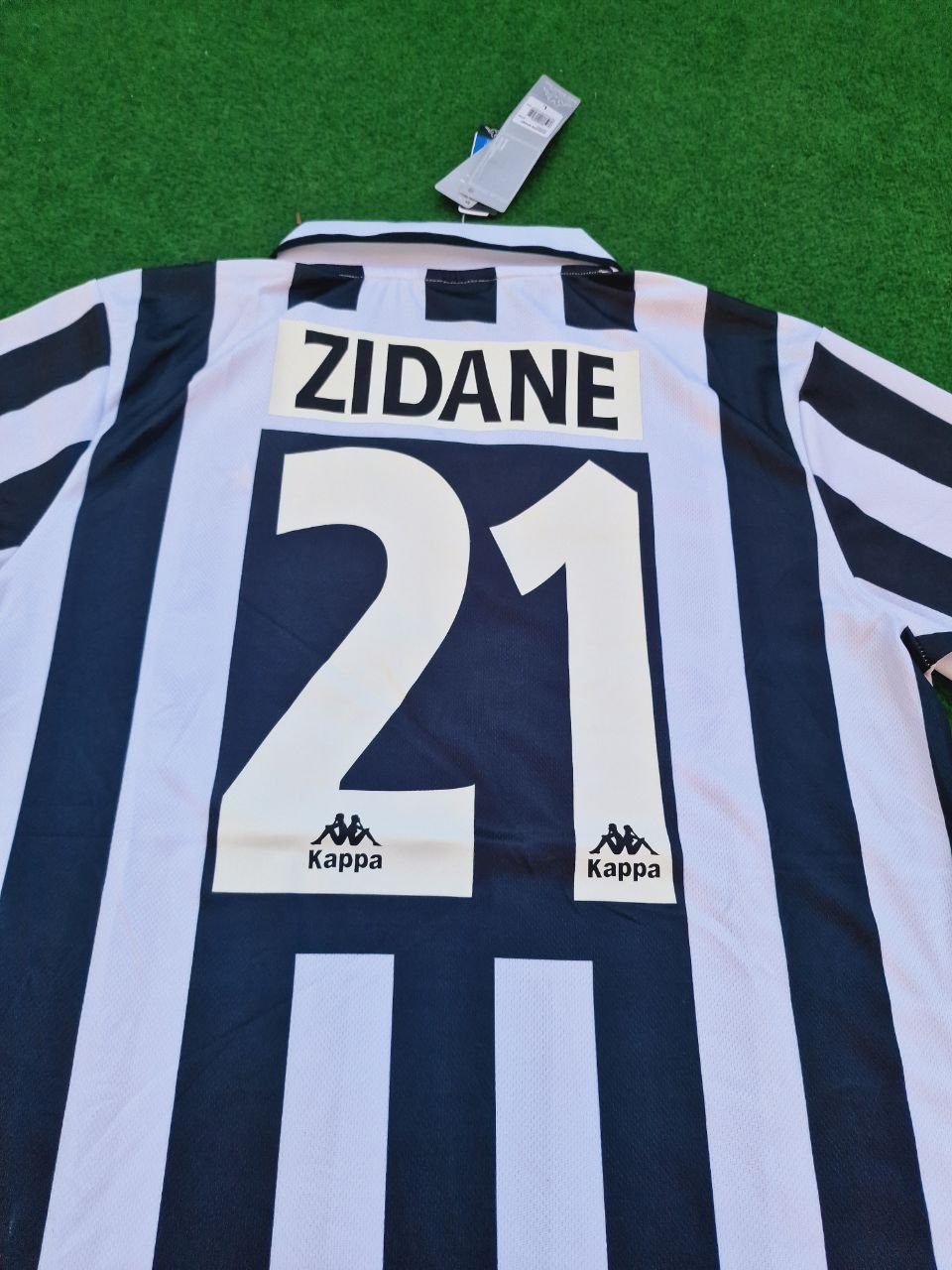 Zinedine Zidane Juventus 1996 1997 Retro Fußballtrikot