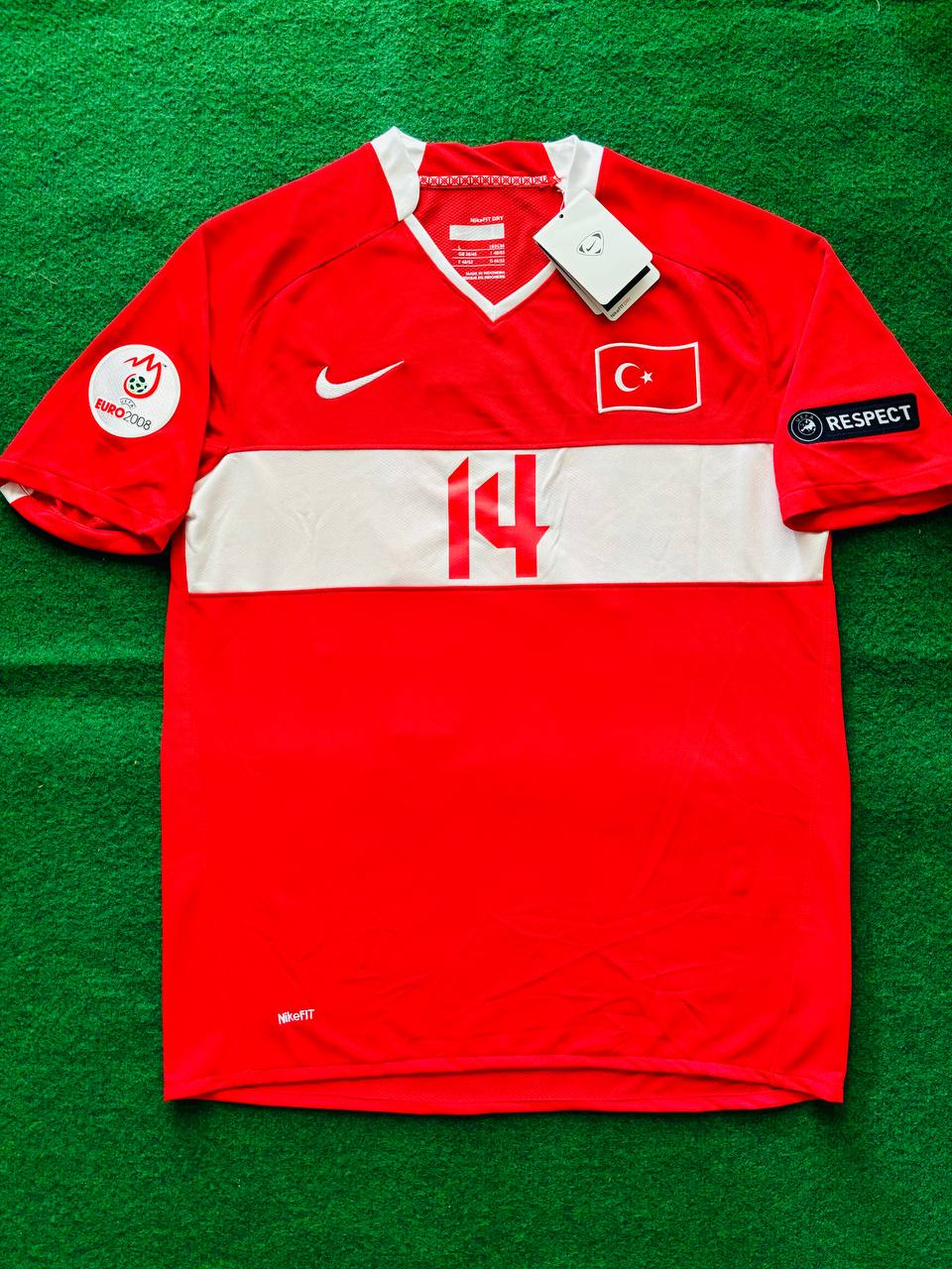 Arda Turan Türkei Legende Euro 2008 Türkei Retro Spezial Trikot Football Jersey