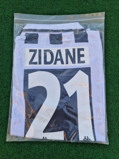 Zinedine Zidane Juventus 1996 1997 Retro Fußballtrikot