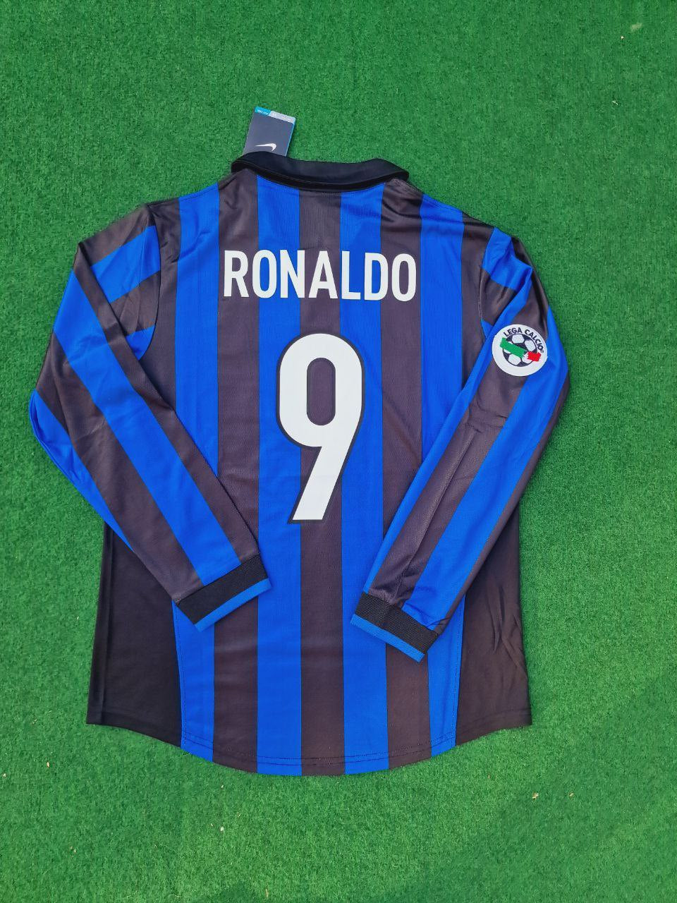 Ronaldo El Fenomeno R9 - Inter 1998 1999 Retro Trikot Maillot Maglia Fußballtrikot