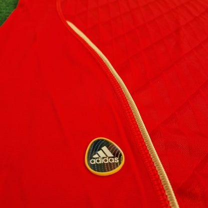 Maillot rétro rouge à manches longues Liverpool 2010/12 – Fabio Aurelio