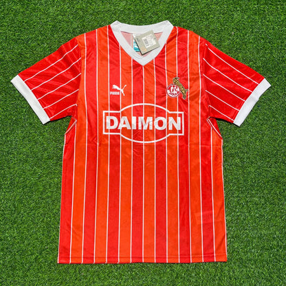 Klaus Allofs 1. FC Köln 1985/86 Saison Auswärts Retro Trikot