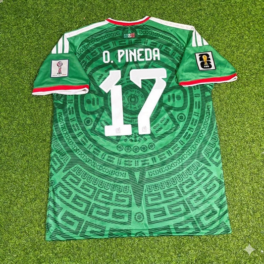 Orbelin Pineda Mexiko WM 2026 Heimtrikot Grün