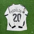 Lukas Podolski Germany 2006 World Cup Long Sleeve White Football Jersey