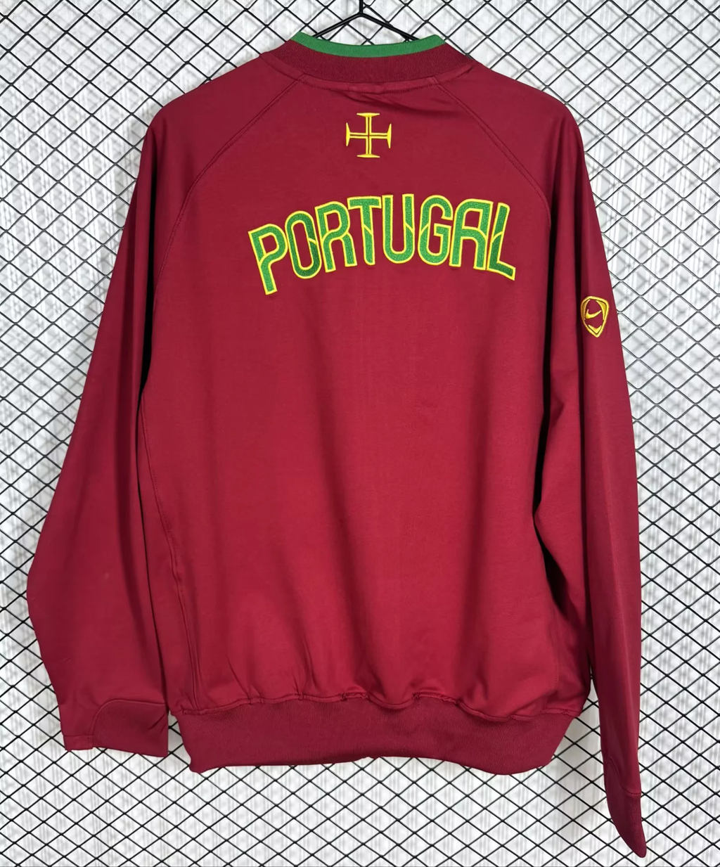 Portugal 2006 Retro Red Windbreaker Jacket