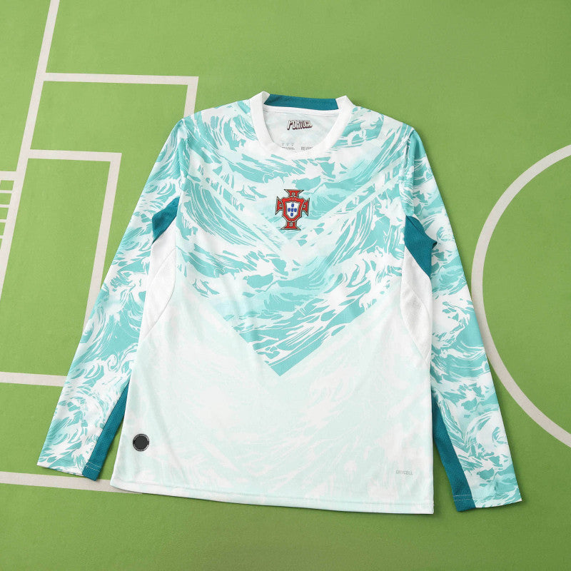 Portugal Coupe du Monde 2026 Maillot Extérieur Manches Longues