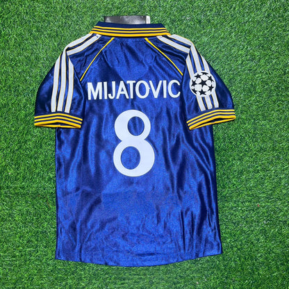 Predrag Mijatović 8 Real Madrid Kids Retro Blue Retro Jersey
