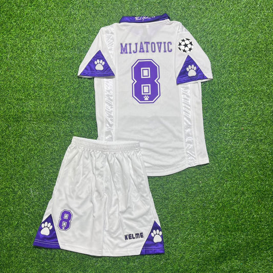 Predrag Mijatović 8 Real Retro Kinder Saison Vintage Trikot
