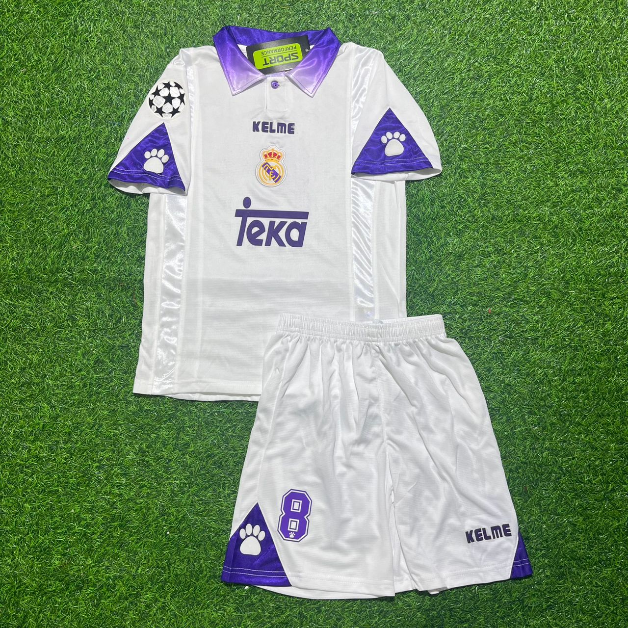Predrag Mijatović 8 Real Retro Kids Season Vintage Jersey