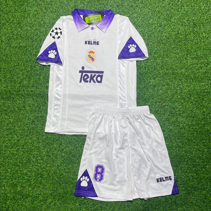 Predrag Mijatović 8 Real Retro Kids Season Vintage Jersey