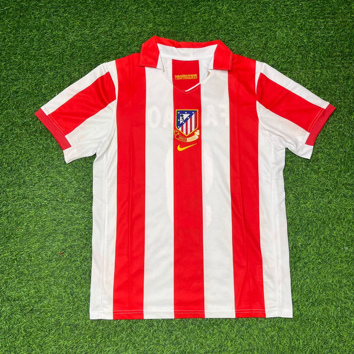 Camiseta de fútbol retro del Atlético de Madrid de Radamel Falcao