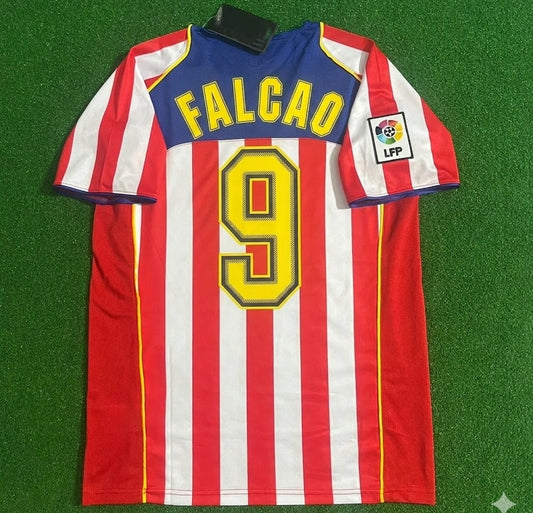 Maillot de football rétro Radamel Falcao #9 Atlético Madrid Spider-Man