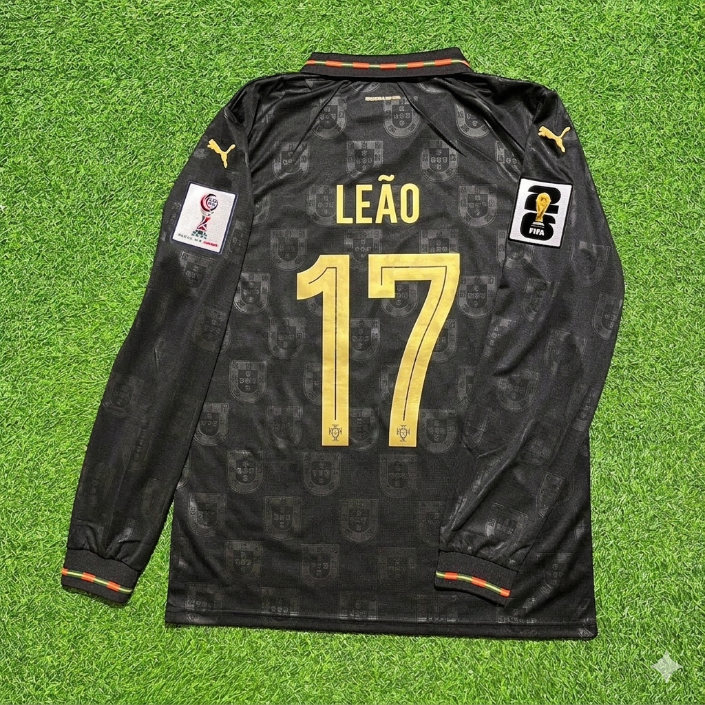 Rafael Leão Portugal WM 2026 Heim Langarm Trikot