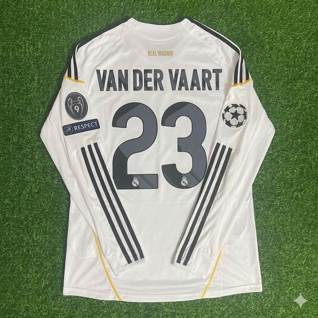 Rafael Van der Vaart Real Madrid 2009-2010 Jersey Soccer Shirt
