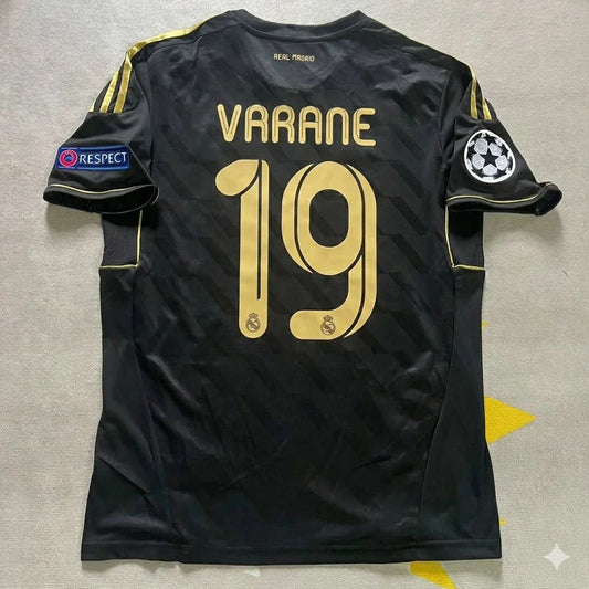 Raphaël Varane 19 - Real Madrid 2011-2012 Champions League Retro Trikot Fußball