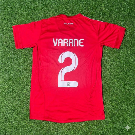 Raphaël Varane 2- Real Madrid 2011/2012 Rotes Fußballtrikot