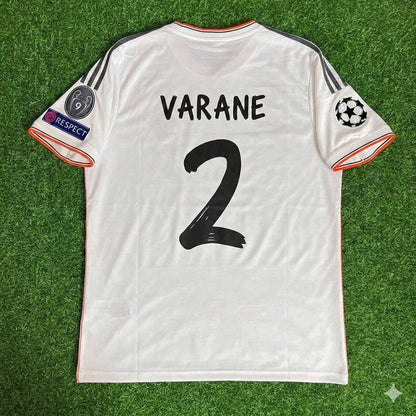 Raphaël Varane 2- Real  Madrid Lisbon Short Sleeve Jersey Soccer Shirt
