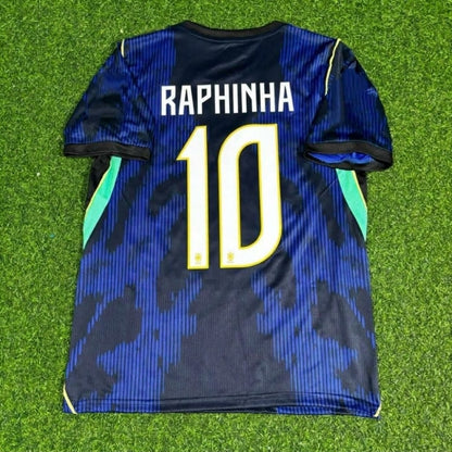 Raphinha #10 Brazil 2027 New Season Away Football Jersey