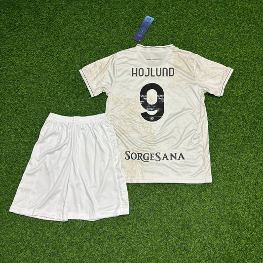 Rasmus Højlund Napoli White 2026 New Season Football Jersey