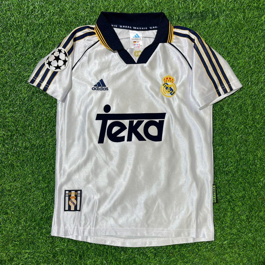 Raúl González Real 1998/2000 Retro Football Jersey