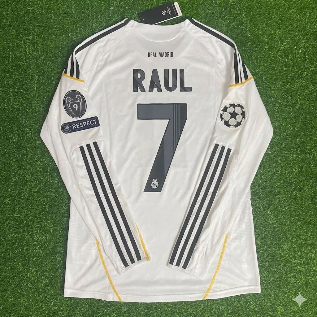 Raul Gonzalez Real Madrid 2009-2010 Jersey Soccer Shirt