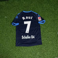 Schalke 04 Raul Gonzalez Retro Auswärts Heimtrikot 10-11 Rot Fußball Trikot