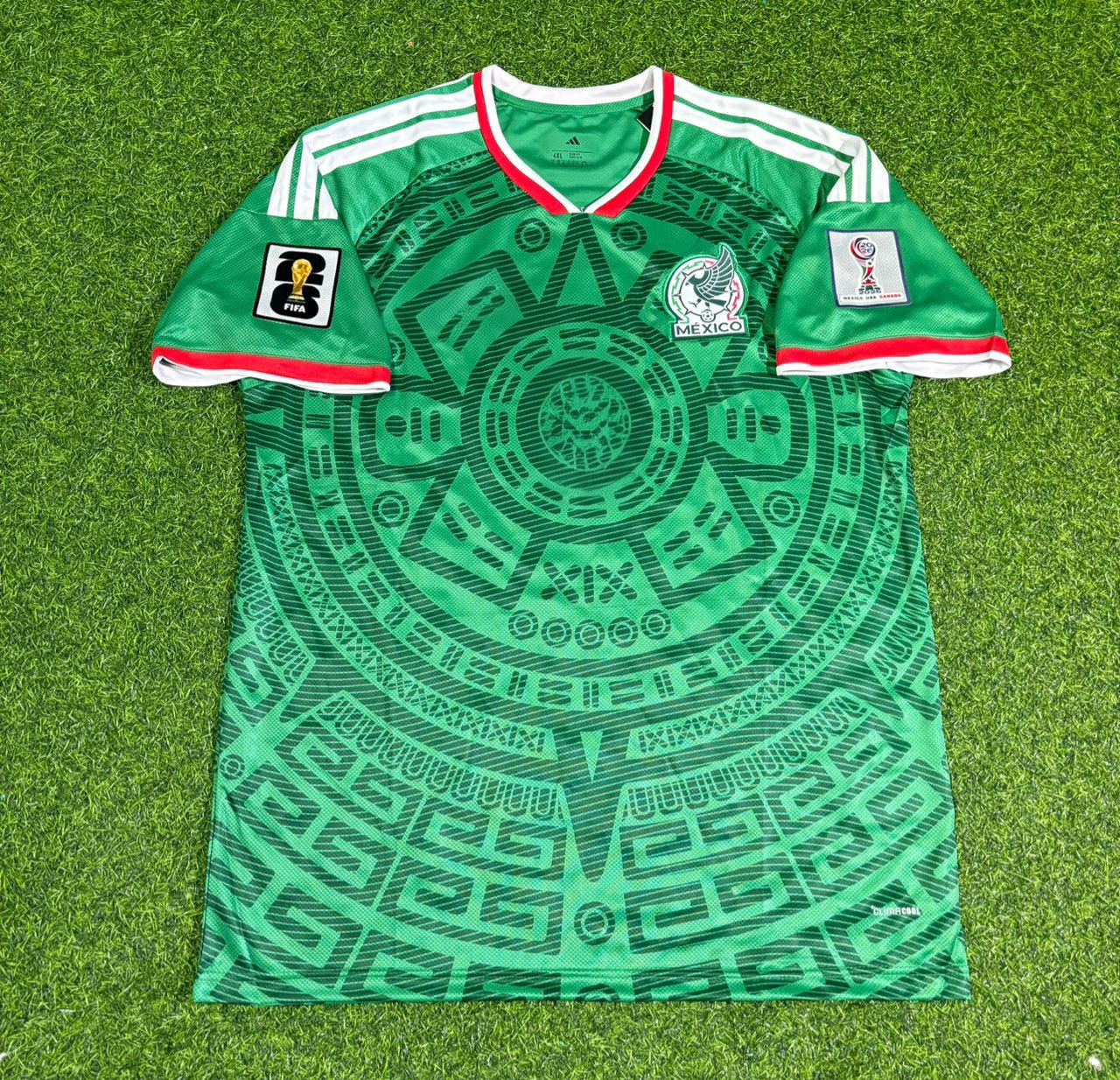 Alvaro Fidalgo Mexiko WM 2026 Heim Trikot Grün