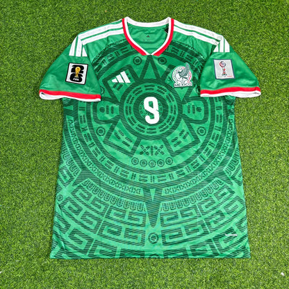 Raul Jimenez Mexiko 2026 WM Heimtrikot Grün