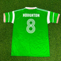 Ray Houghton Ireland 1988/1990 Retro Green Football Jersey