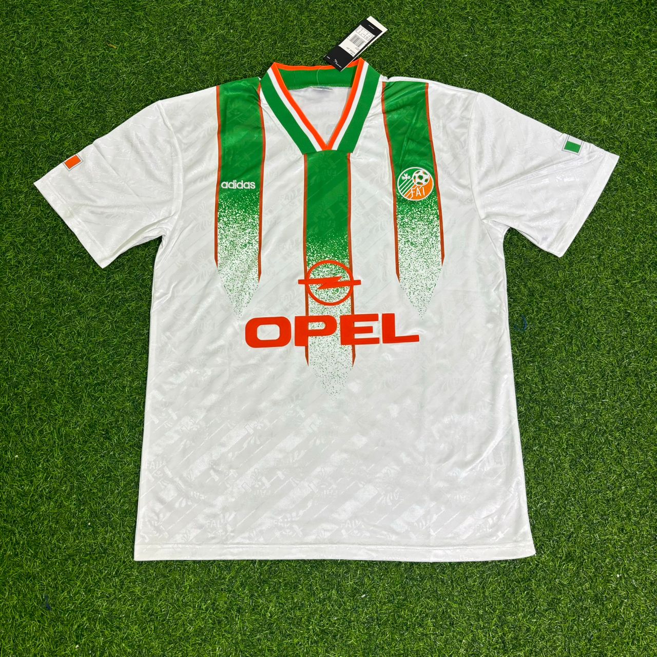 Ray Houghton Ireland 1994 Season Away Retro Football Jersey Kit