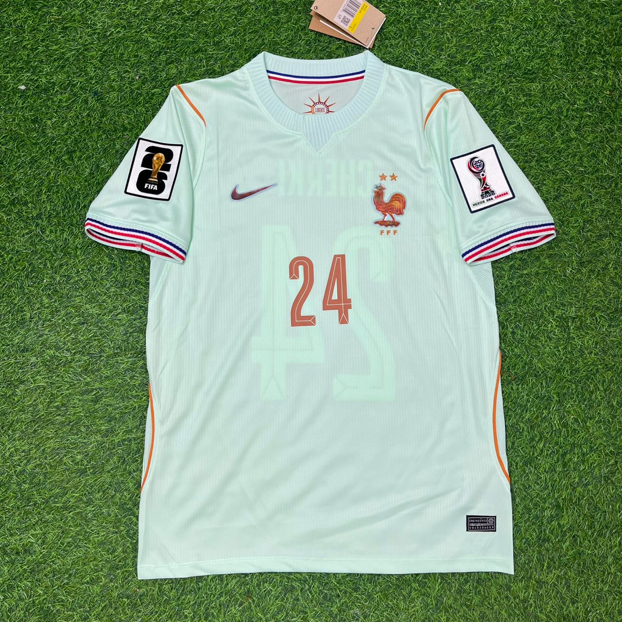 Rayan Cherki France 2026 World Cup Away Football Jersey
