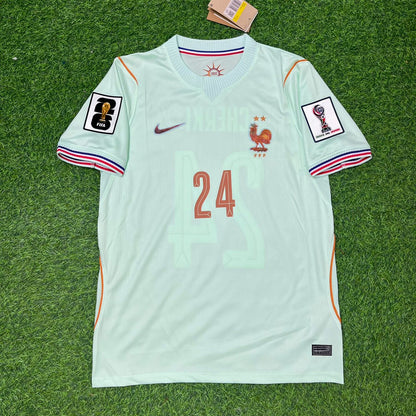 Maillot de foot extérieur Rayan Cherki France Coupe du Monde 2026