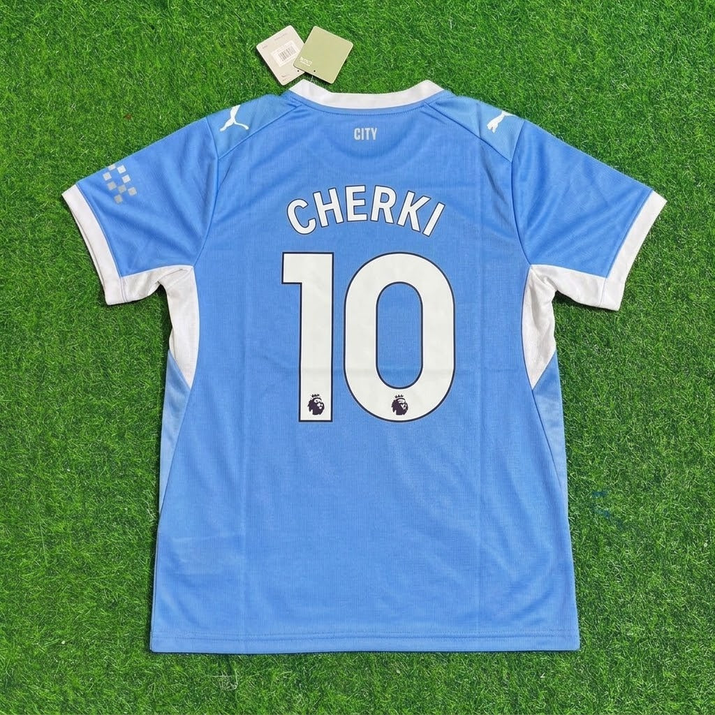 Rayan Cherki Manchester City 2026-27 Domicile Nouveau Maillot de la Saison