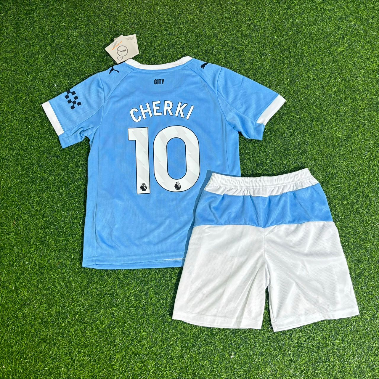 Kit Maillot Domicile Enfant Rayan Cherki Manchester City