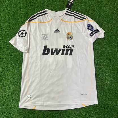 Real Madrid 2009 2010 Retro Jersey Soccer Shirt Trikot
